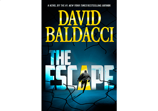 The Escape by David Baldacci | Cover Design by M80 Branding - Large