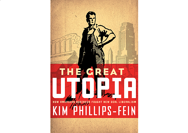 The Great Utopia by Kim Phillips-Fein | Cover by M80 Branding - Large