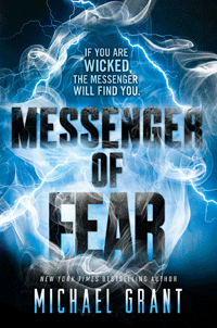Messenger of Fear by Michael Grant | Cover by M80 Branding