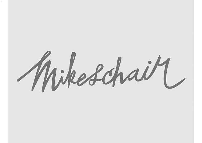 Mikeschair | Lettering by M80 Design, Portland OR - Large