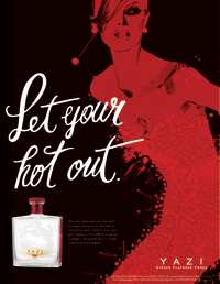 Yazi Vodka Ad & Poster | Poster Design by M80 Design, Portland OR