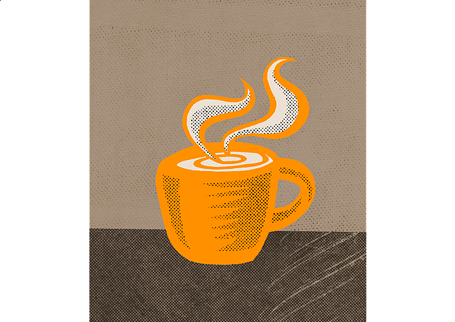 Coffee Mug | Personal Illustrations by M80 Branding, Portland - Large