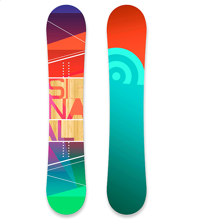 Signal Omni | Skateboard Design by M80 Branding, Portland - Large