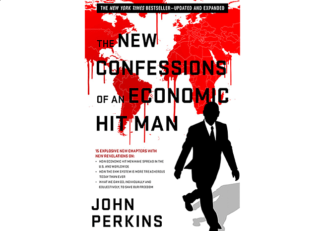 The New Confessions of an Economic Hit Man by John Perkins | Cover Design by M80 Branding