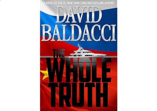 The Whole Truth by David Baldacci | Cover Design by M80 Branding